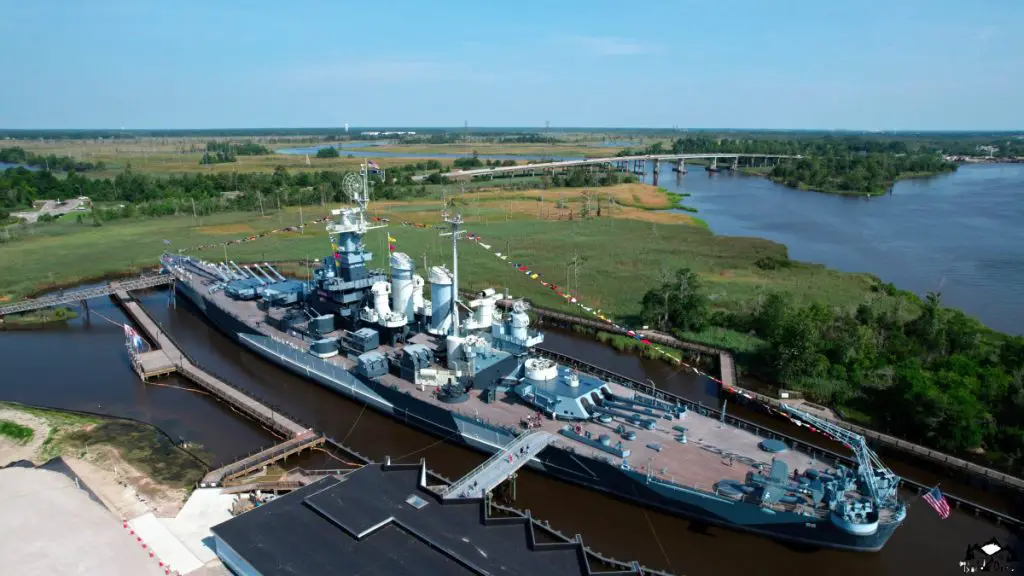 WW2 Battleship North Carolina